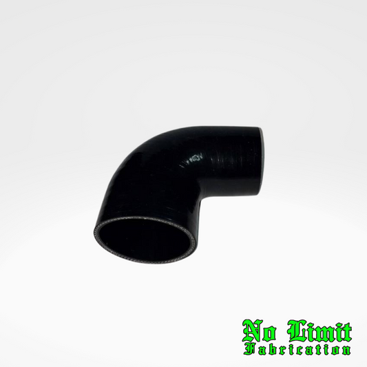 No Limit Fabrication 3 Inch to 2-5/8 Inch 90 Degree Silicone Coupler