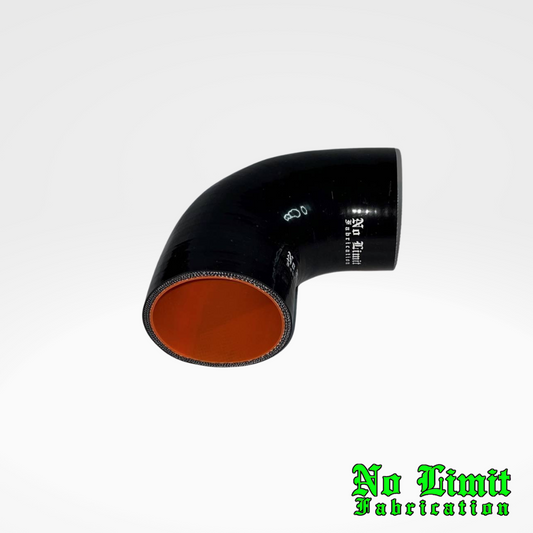 No Limit Fabrication 3 Inch ID 90 Degree Silicone Elbow